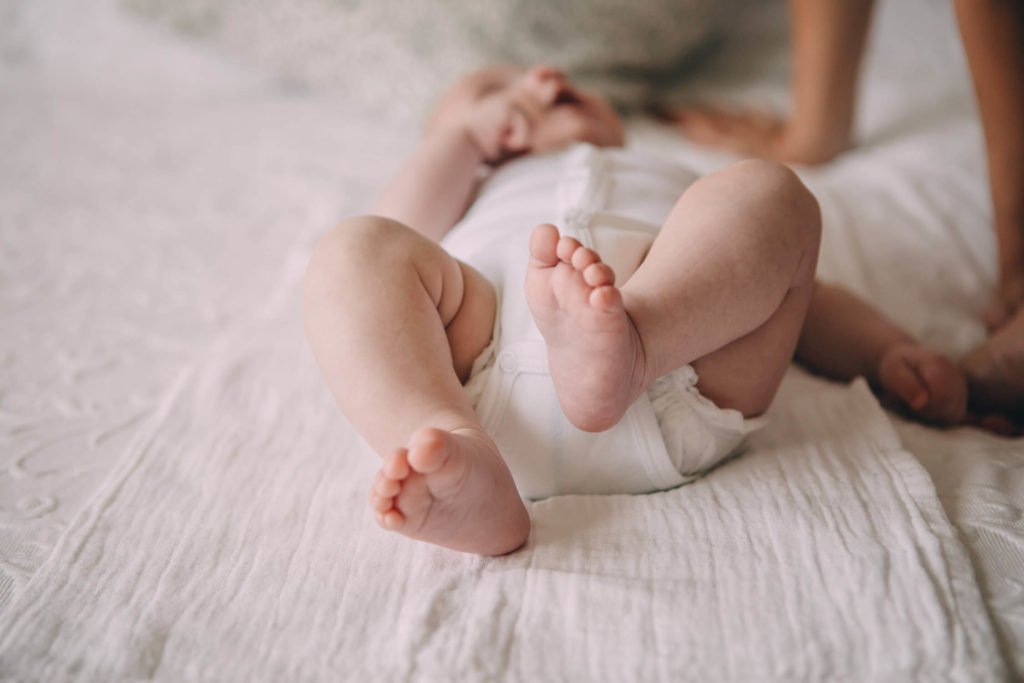 Feet of a baby taken by Dubai and Abu Dhabi newborn photographer