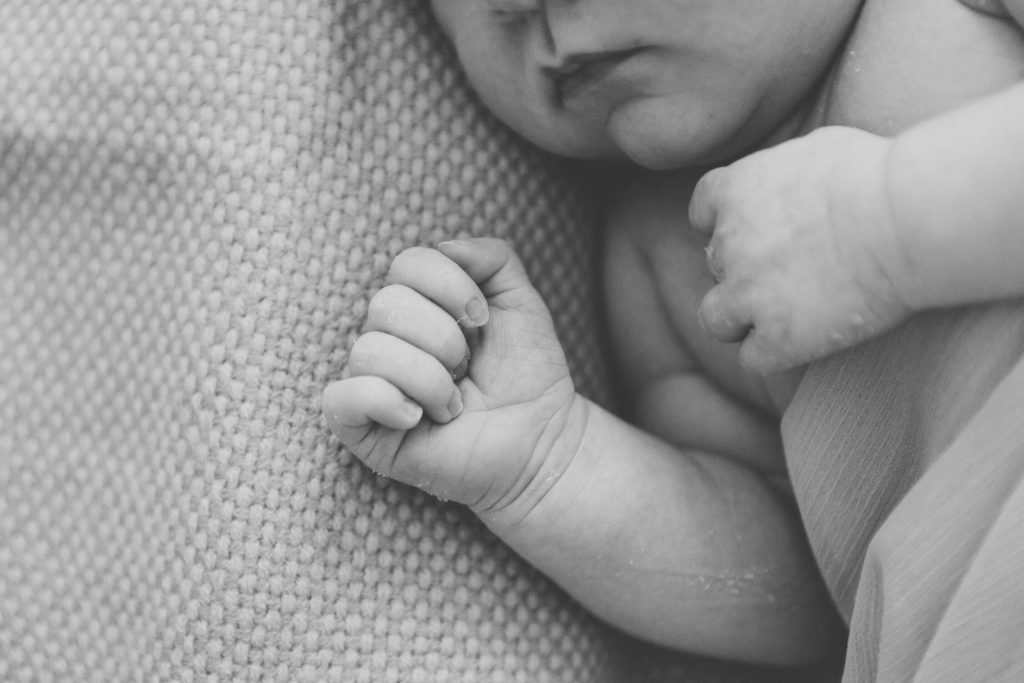 Details of a newborn baby in Dubai