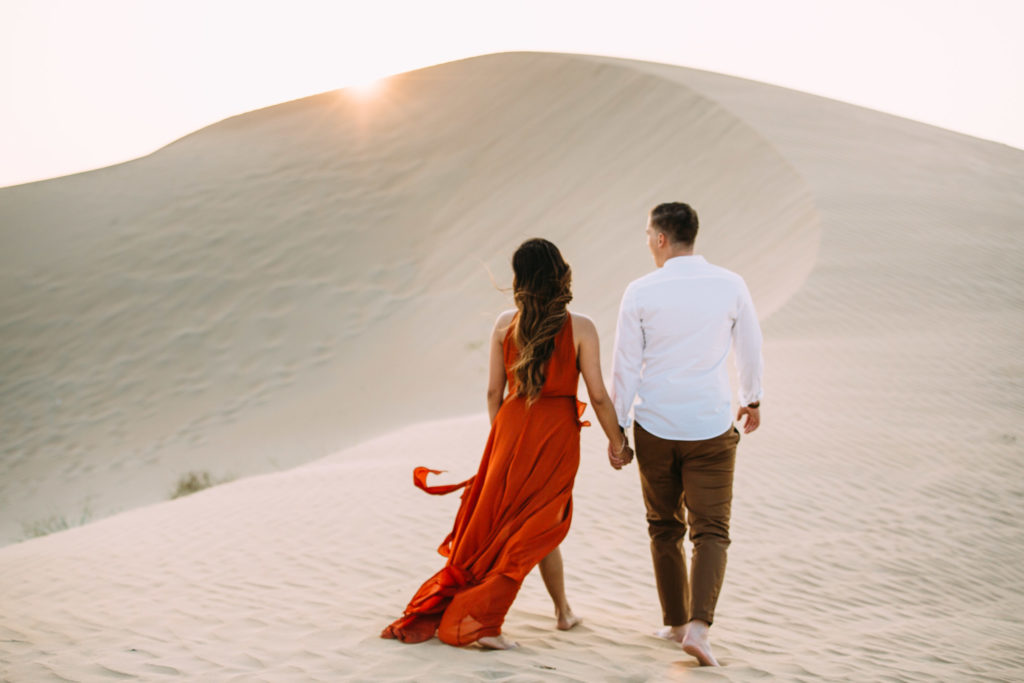 Couple engagement Dubai